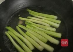 香菇苔芯菜的做法图解4