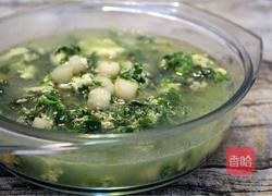 荠菜鲜贝汤的做法图解12