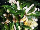 海波菜炒肉的做法[图]
