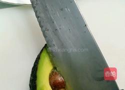 牛油果玫瑰花#甜点的做法图解4