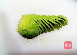 牛油果玫瑰花#甜点的做法图解6