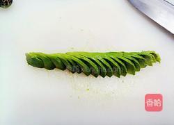 牛油果玫瑰花#甜点的做法图解7