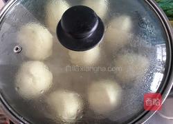 白玉米面窝头(小白菜馅)的做法图解6