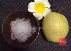 雪梨炖燕窝的做法图解1