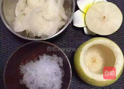 雪梨炖燕窝的做法图解2