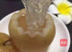 雪梨炖燕窝的做法图解7