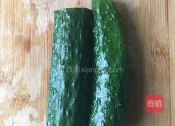 浇汁黄瓜卷的做法图解2