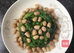 花生拌菠菜的做法图解4