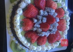 草莓奶油蛋糕(八寸)的做法图解8