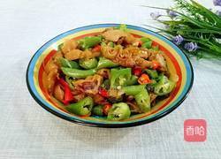 尖椒溜肥肠的做法图解7