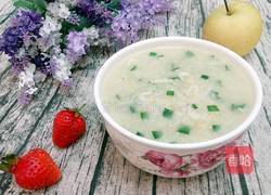 虾皮韭菜粥的做法图解7