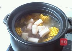 淮山玉米炖猪骨的做法图解6