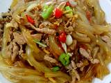 肉丝炒辣皮