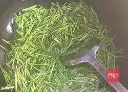 家常炒草籽的做法图解3