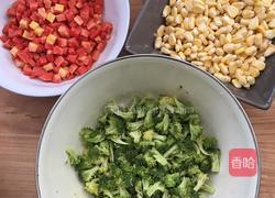 健康时蔬炒饭的做法图解1