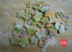 彩色面条的做法图解7