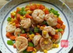 彩色虾仁的做法图解3