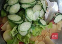 黄瓜土豆片的做法图解8