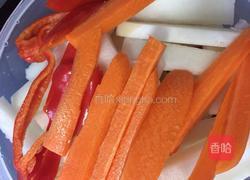 爽口脆萝卜条的做法图解2