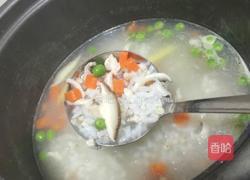 香菇杂蔬瘦肉粥的做法图解3
