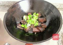 青椒炒猪血的做法图解6