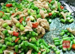 蒜苔炒肉的做法图解5