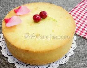 八寸戚風(fēng)蛋糕（清水版）