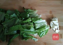 蒜香油麦菜的做法图解3