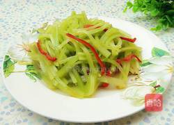 葱油莴笋丝的做法图解9