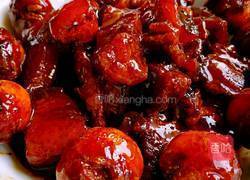 虎皮蛋红烧肉的做法图解12