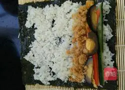 Honey Seaweed Sushi Recipe Illustration 7