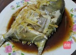 清蒸红酒扁平鱼的做法图解4