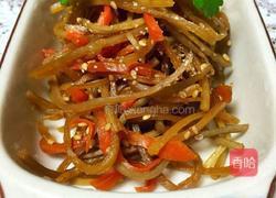 和风牛蒡料理的做法图解1