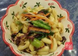 炒猫耳朵的做法图解5