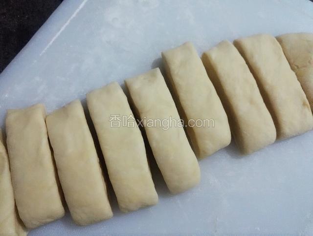 切约两三厘米宽小块