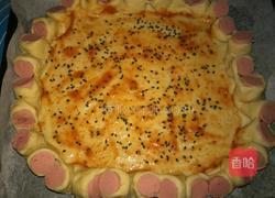 香肠披萨的做法图解7