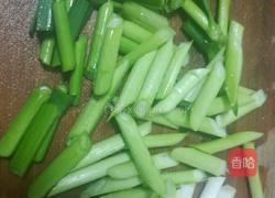 大蒜辣椒炒肚片的做法图解5