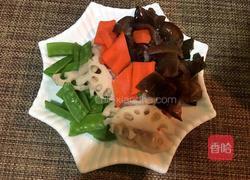 荷塘小炒的做法图解2