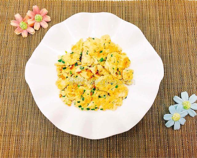 葱花炒鸡蛋