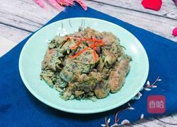 香椿头炒鸡蛋的做法图解4