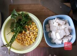 玉米嫩豆腐的做法图解1