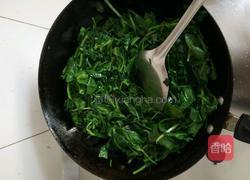 豌豆苗炒百叶丝的做法图解3
