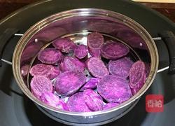 紫薯小饼的做法图解2