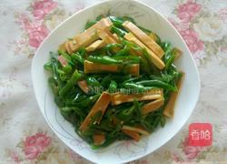 尖椒炒豆干的做法图解8