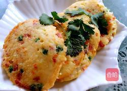 杂粮米饭饼的做法图解8