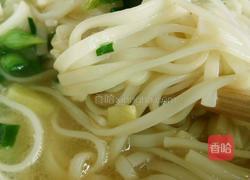 清淡葱油汤面的做法图解5