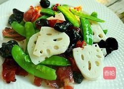 荷塘小炒#年夜饭的做法图解7