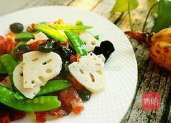 荷塘小炒#年夜饭的做法图解8