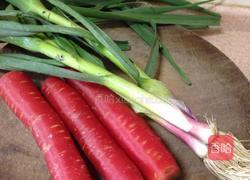 素烩胡萝卜的做法图解1