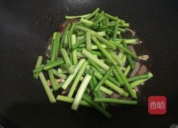 蒜薹叉烧肉的做法图解6